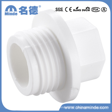 PPR White Fittings-Pipe Plug for Building Materials